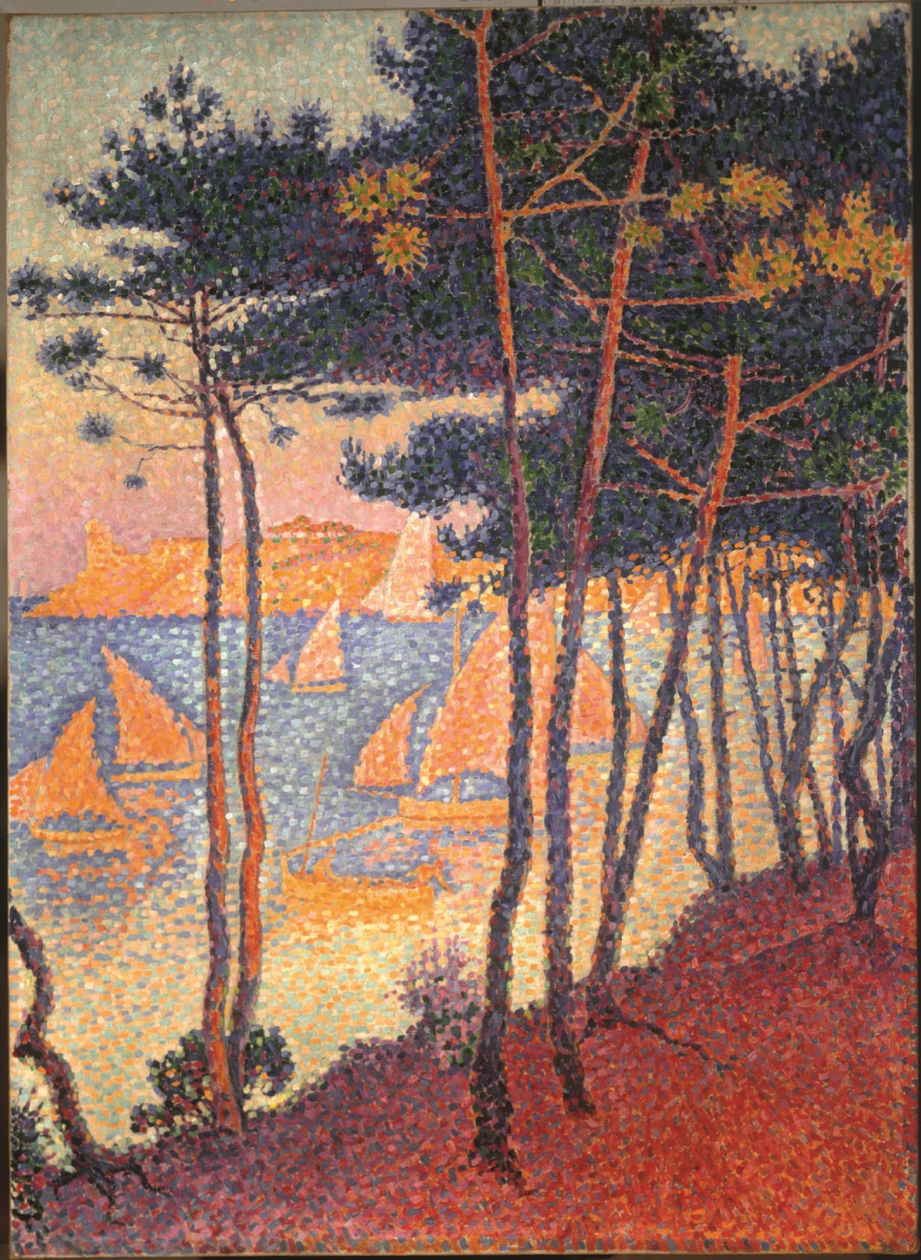 Paul Signac, Voiles et pins