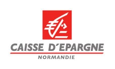 Logo Caisse d’Epargne Normandie, mécène du musée des impressionnismes Giverny