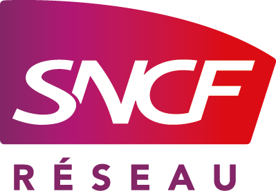 Logo SNCF Réseau, mécène du musée des impressionnismes Giverny