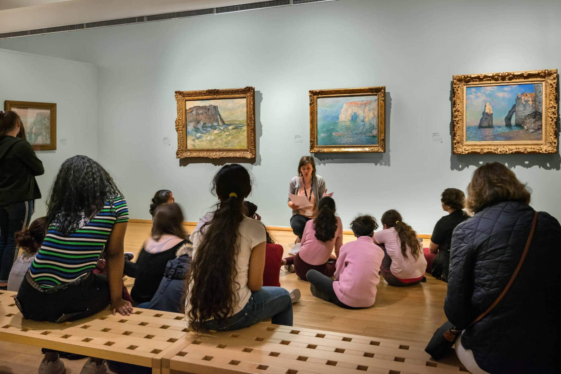 Visite guidée pour les scolaires au musée des impressionnismes Giverny