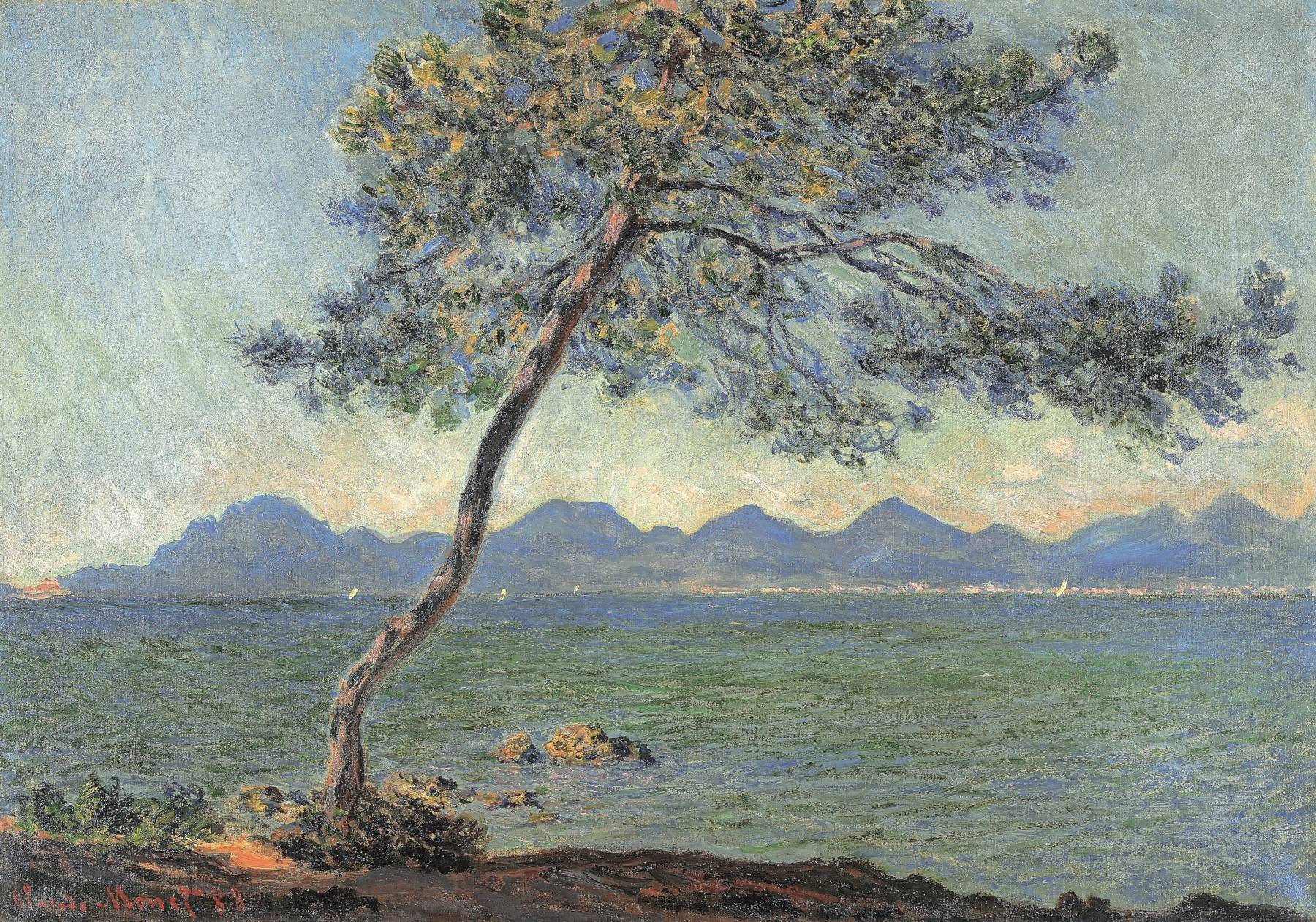 Claude Monet, Au cap d’Antibes