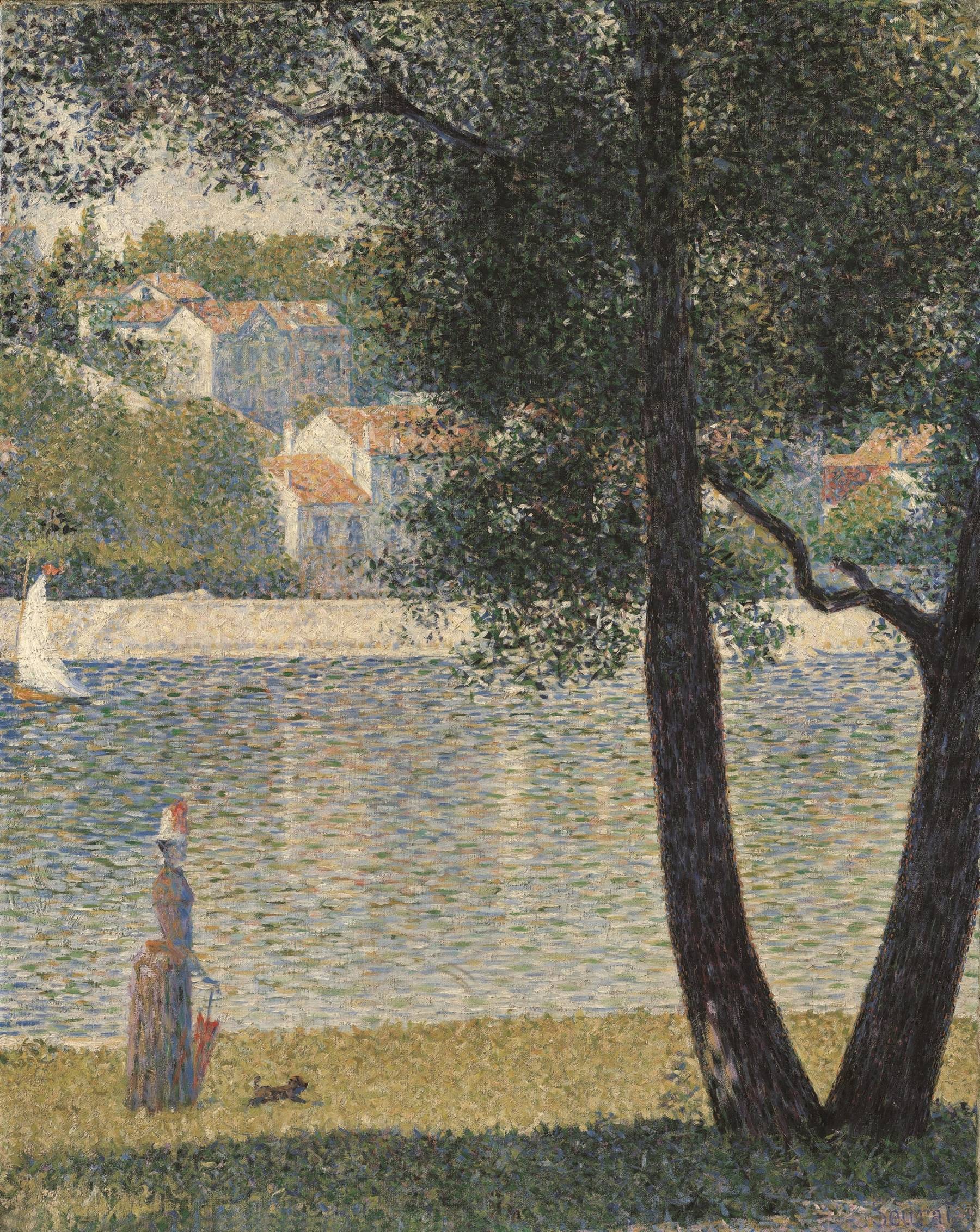 Georges Seurat, La Seine à Courbevoie