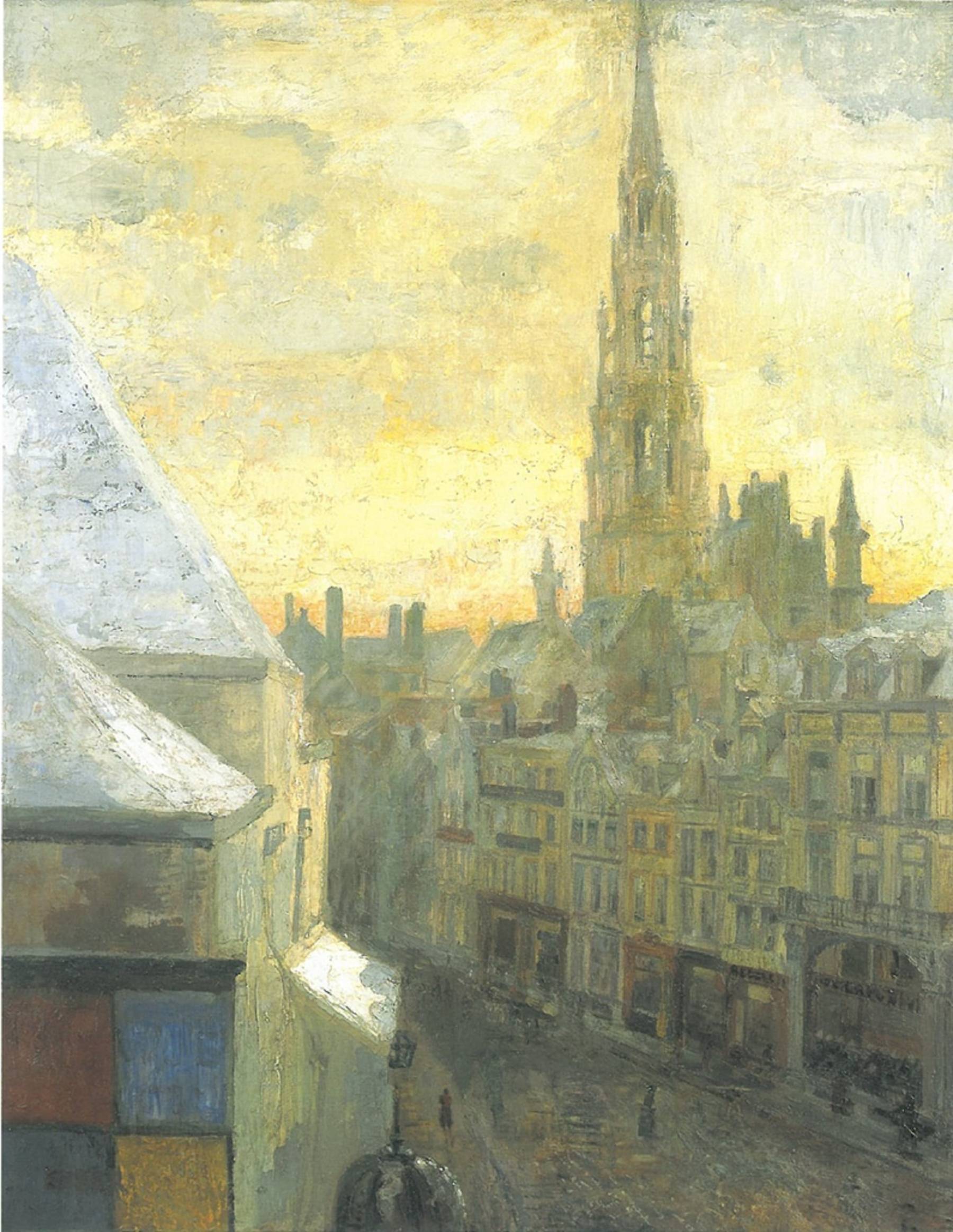 James Ensor, Hôtel de ville de Bruxelles