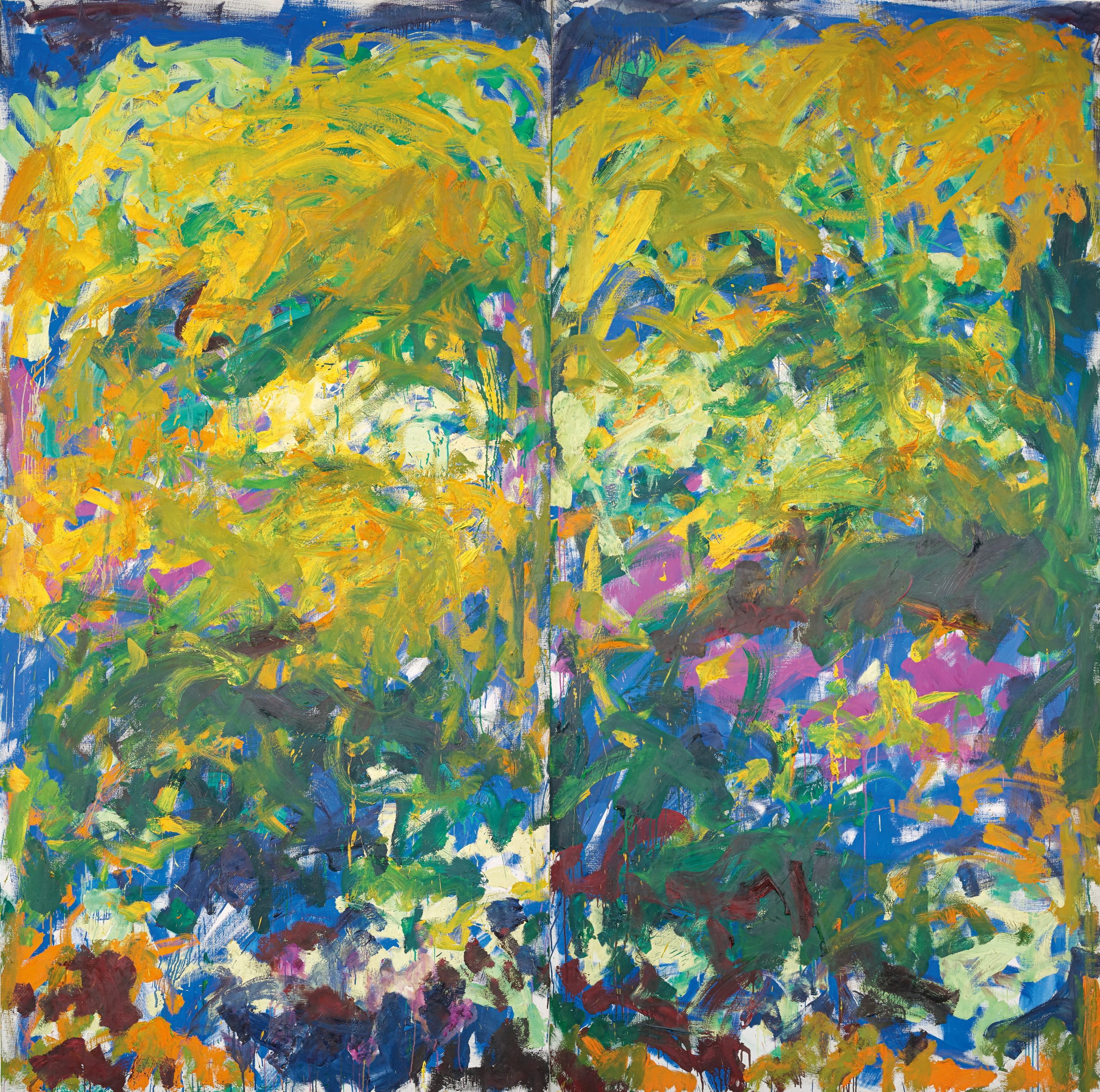 Joan Mitchell, La Grande Vallée IX