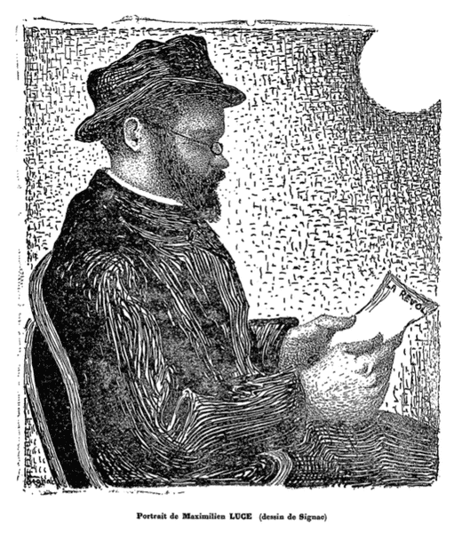 Paul Signac, Portrait de Maximilien Luce