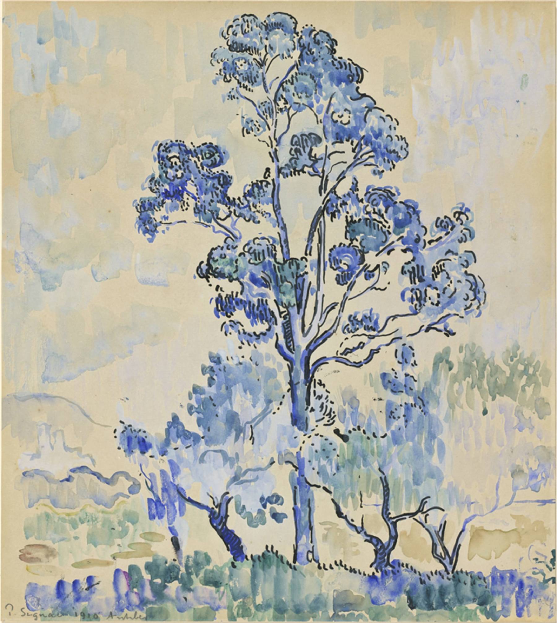 Paul Signac, Eucalyptus à Antibes