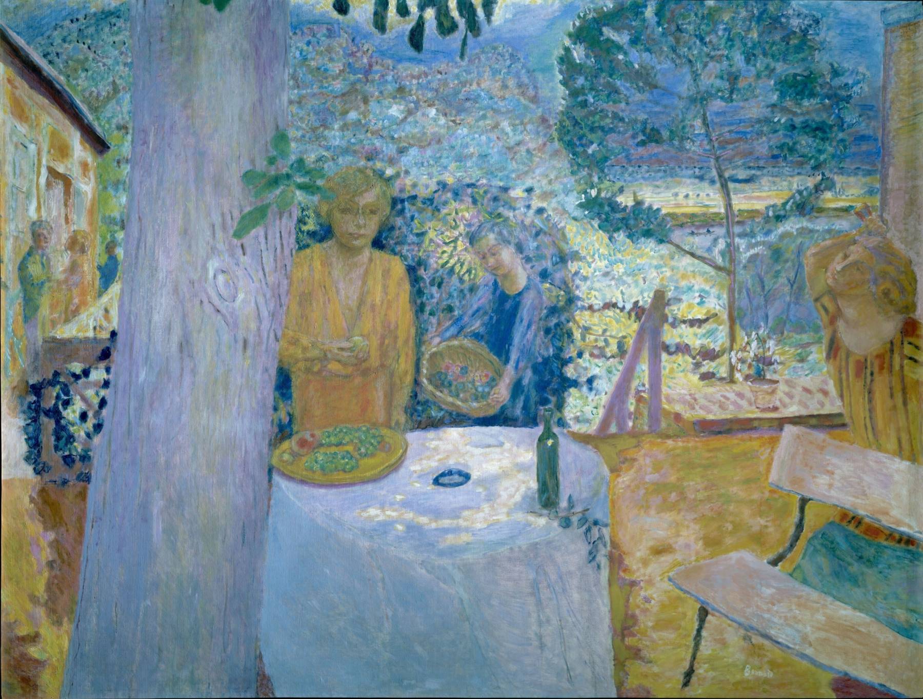 Pierre Bonnard, Décor à Vernon (La Terrasse à Vernon)