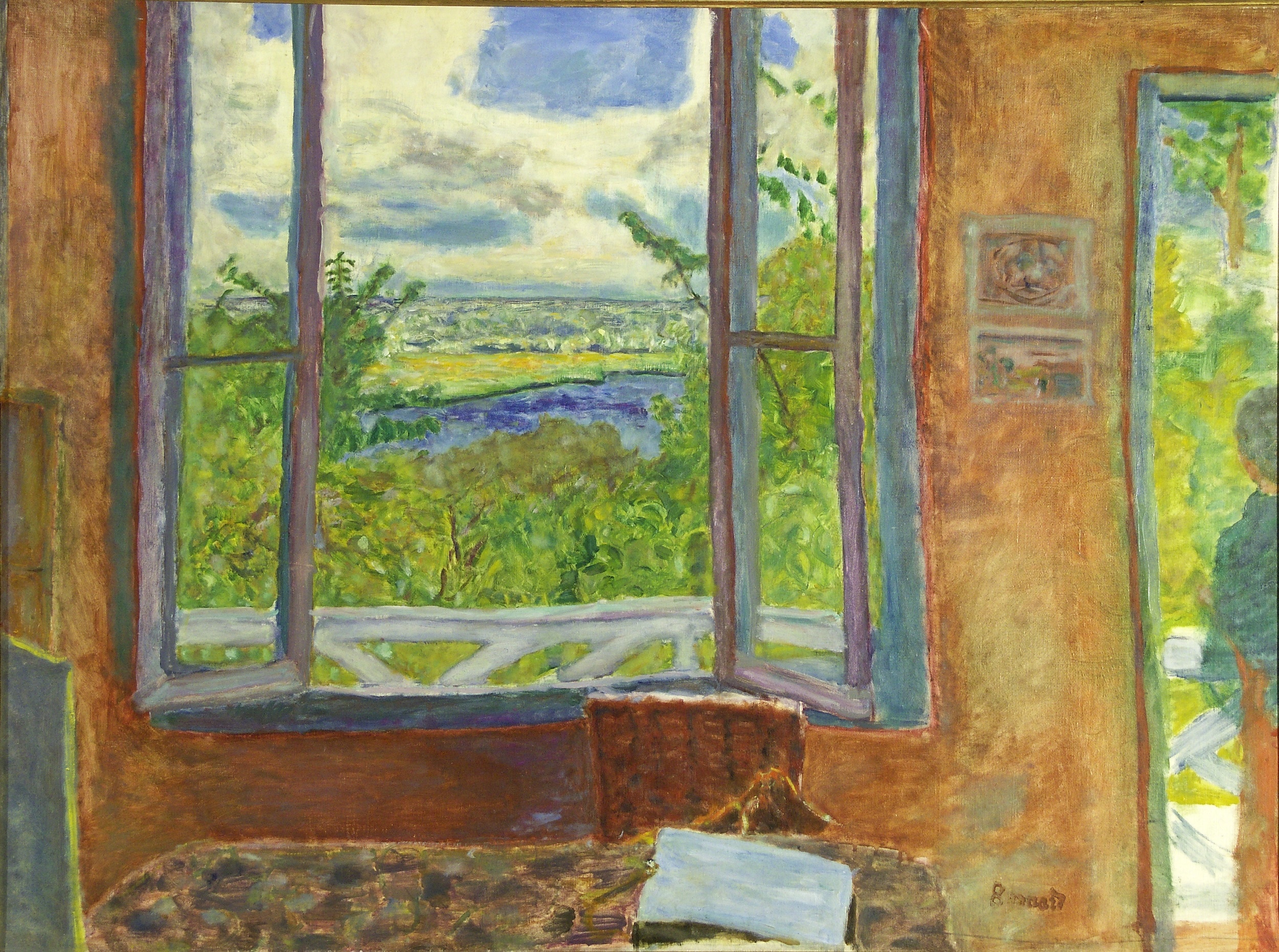 Pierre Bonnard, Fenêtre ouverte sur la Seine (Vernon)