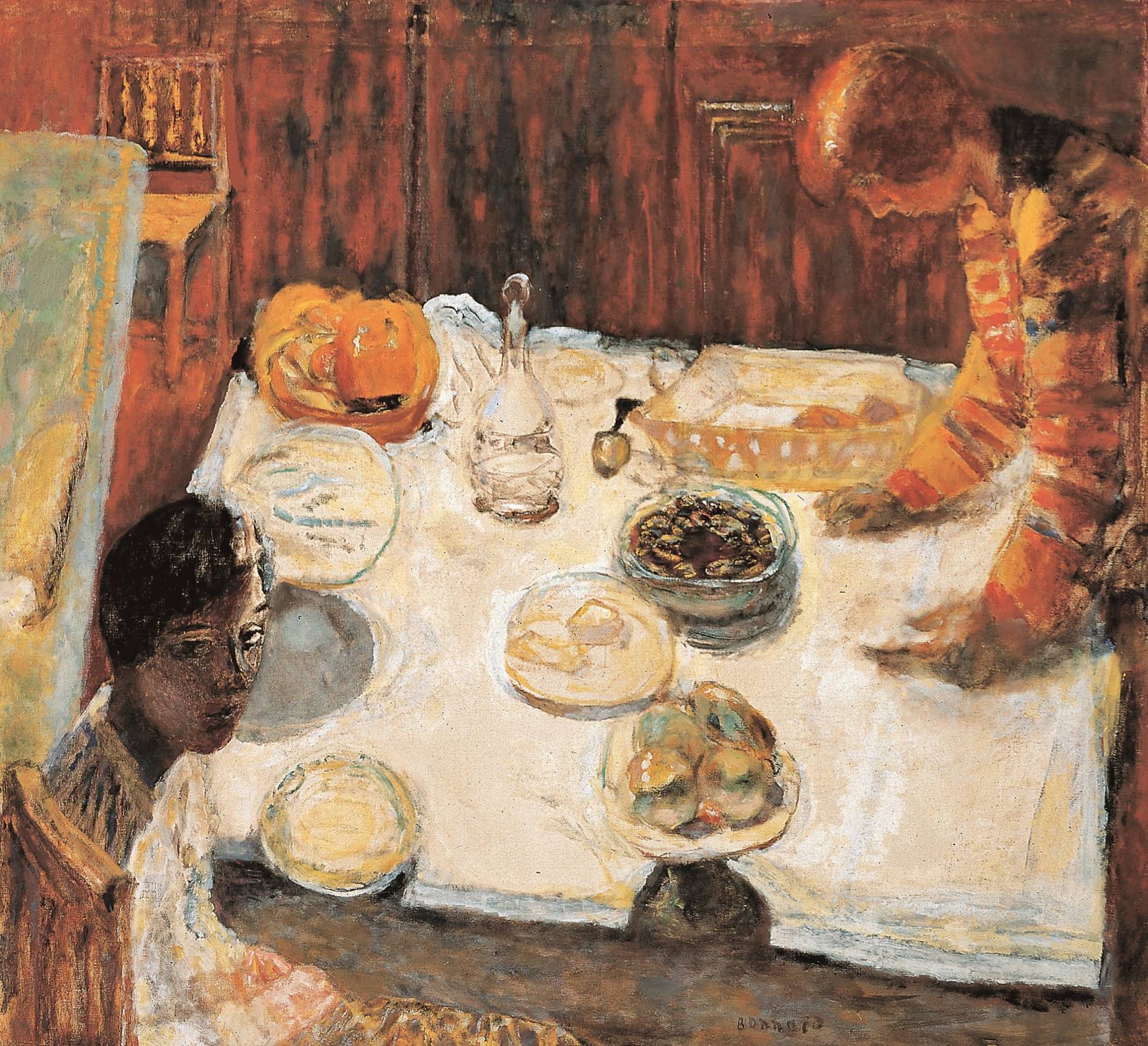 Pierre Bonnard, La Nappe blanche