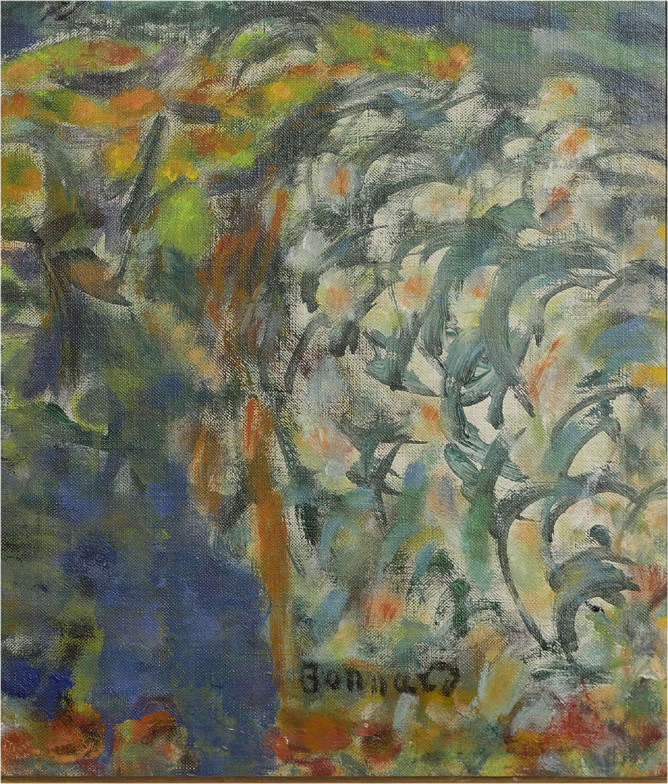 Pierre Bonnard, La Seine à Vernon (détail)