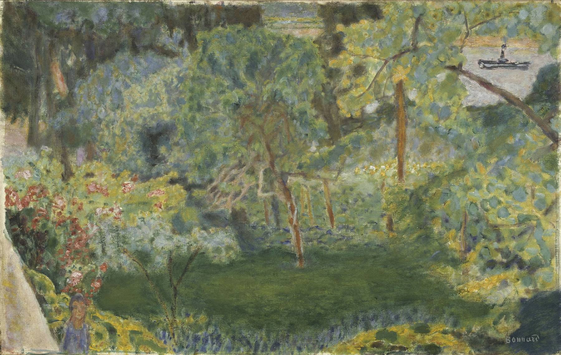 Pierre Bonnard, Paysage au remorqueur