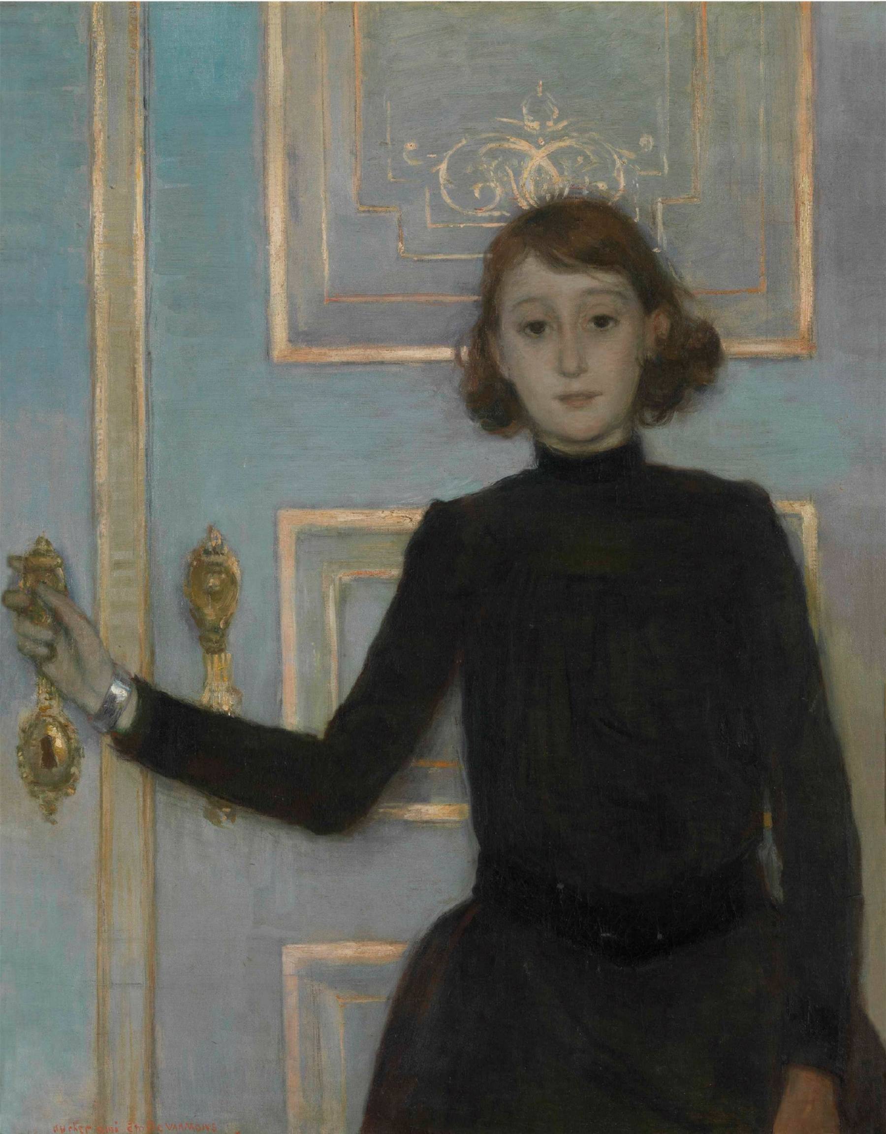 Théo Van Rysselberghe, Portrait de Marguerite Van Mons