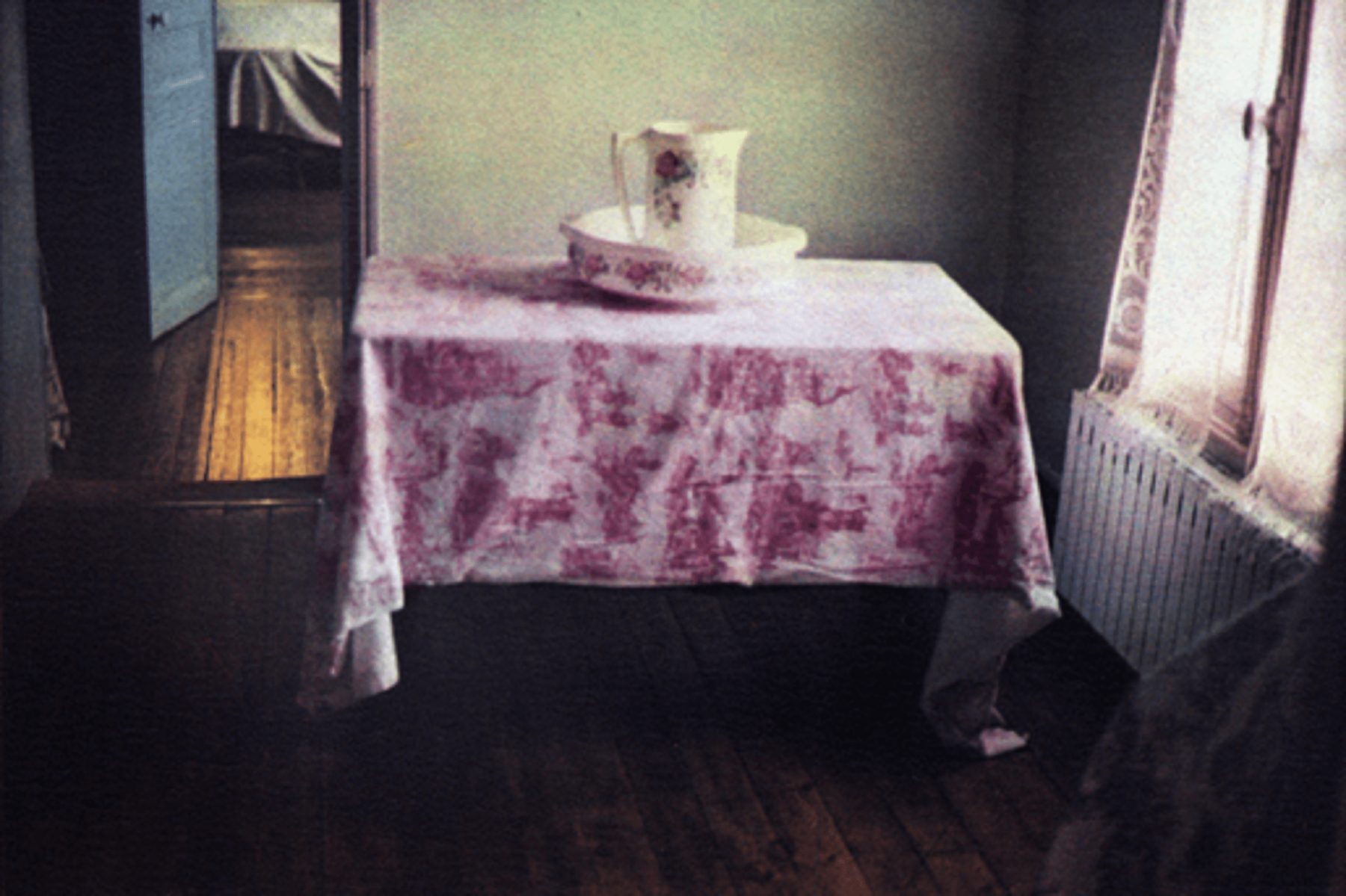 Bernard Plossu, Cabinet de toilette de Claude Monet, Giverny