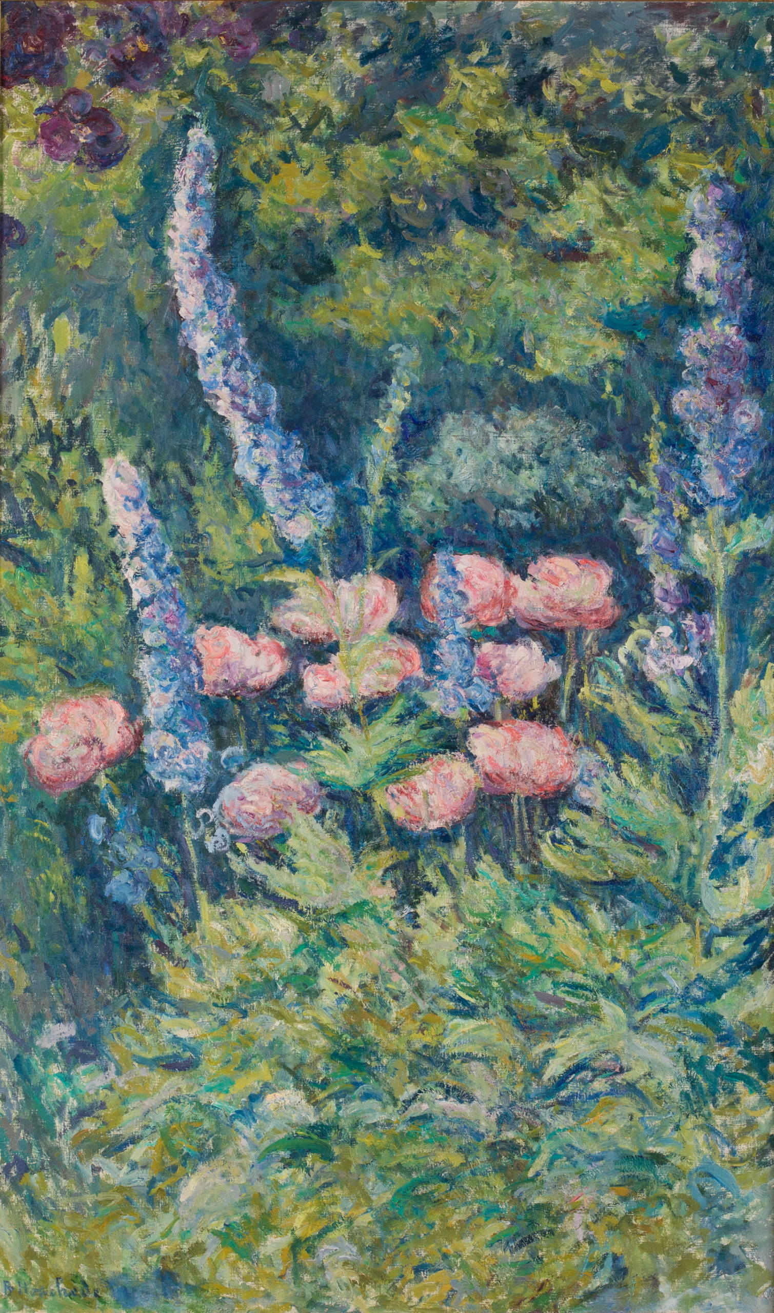 Blanche Hoschedé-Monet, Lupins et pavots