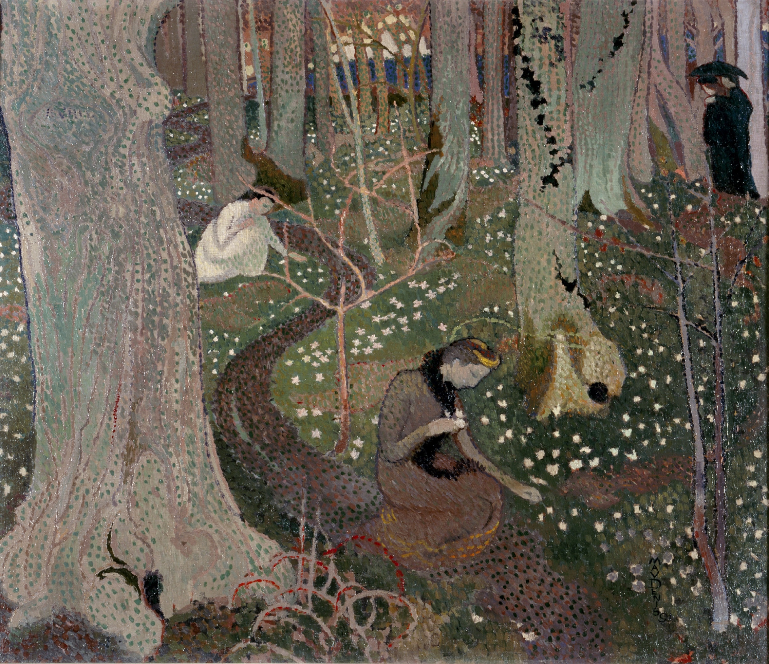 Maurice Denis, Avril (Les Anémones)