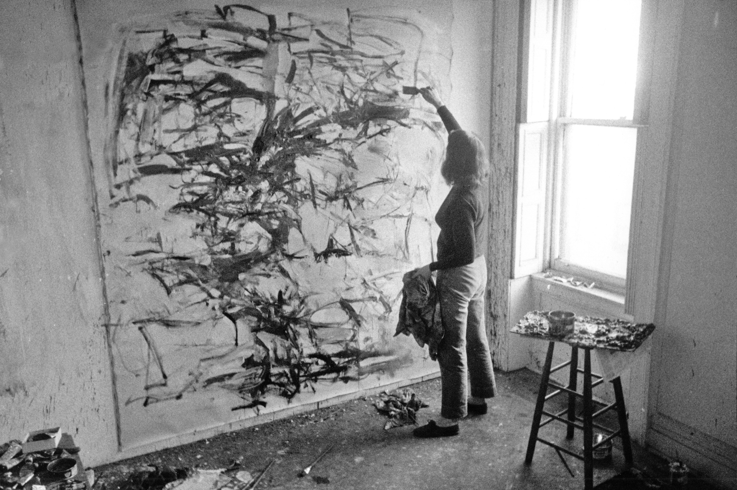 Portrait de Joan Mitchell