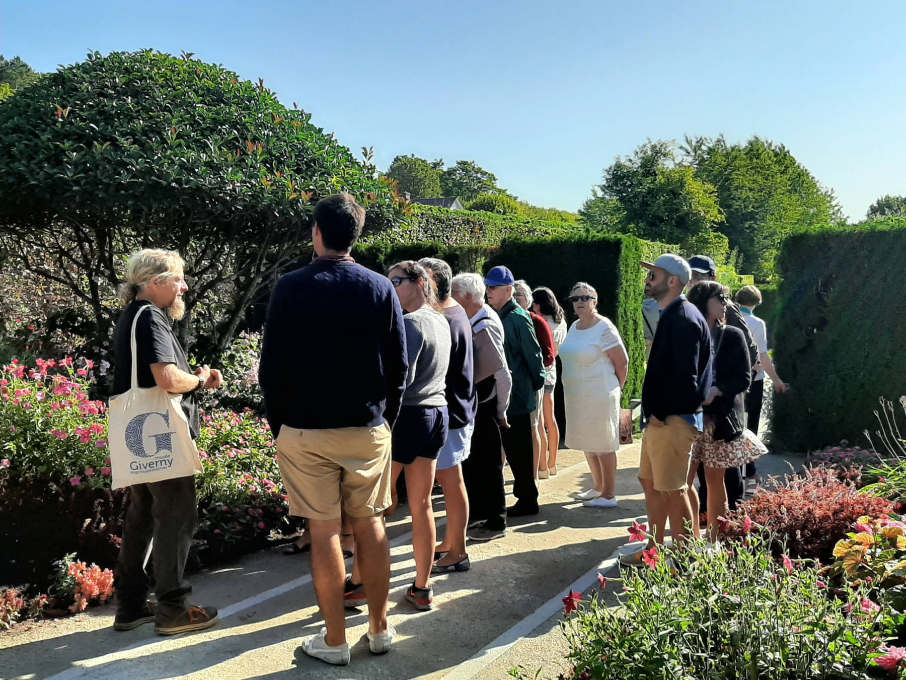 Visite guidée dans le jardin du musée des impressionnismes Giverny