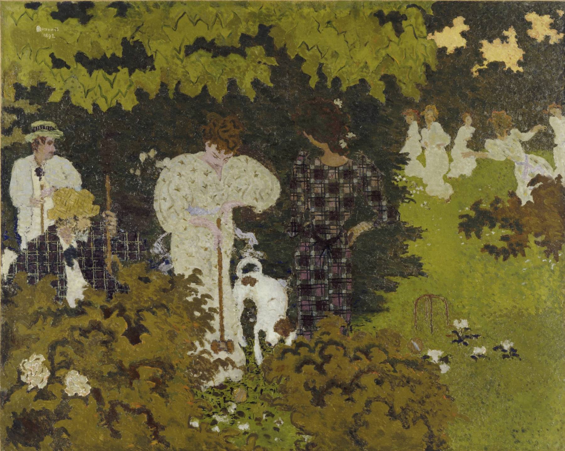 Pierre Bonnard, Crépuscule ou La Partie de croquet