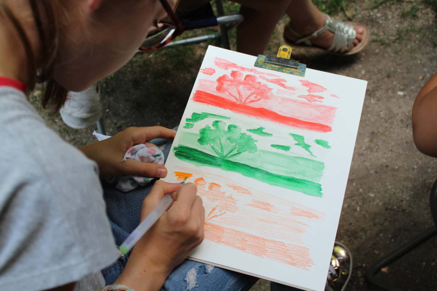 Atelier famille au musée des impressionnismes Giverny