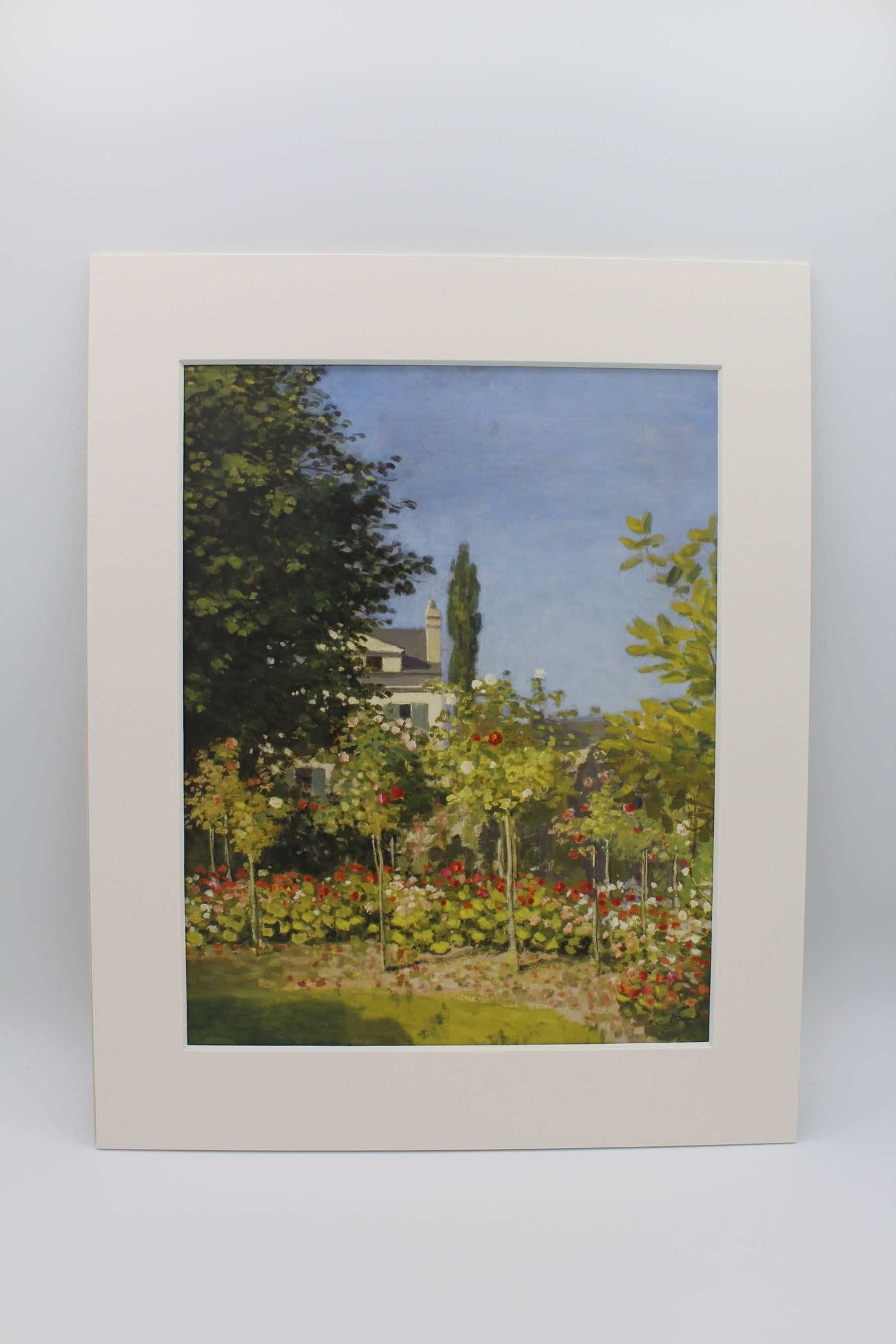 Passe-partout - Claude Monet, Jardin en fleurs