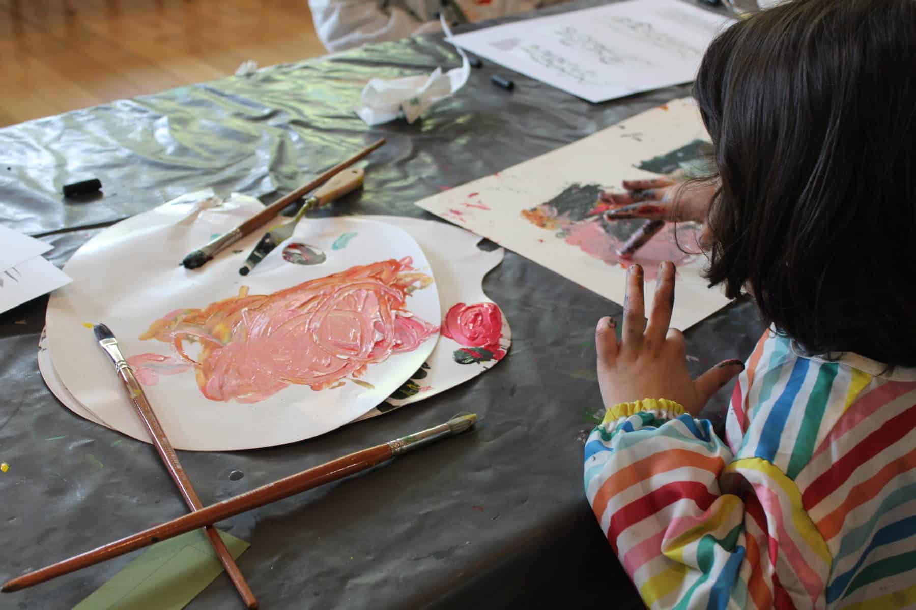 Atelier famille journées européennes du patrimoine musée des impressionnismes Giverny