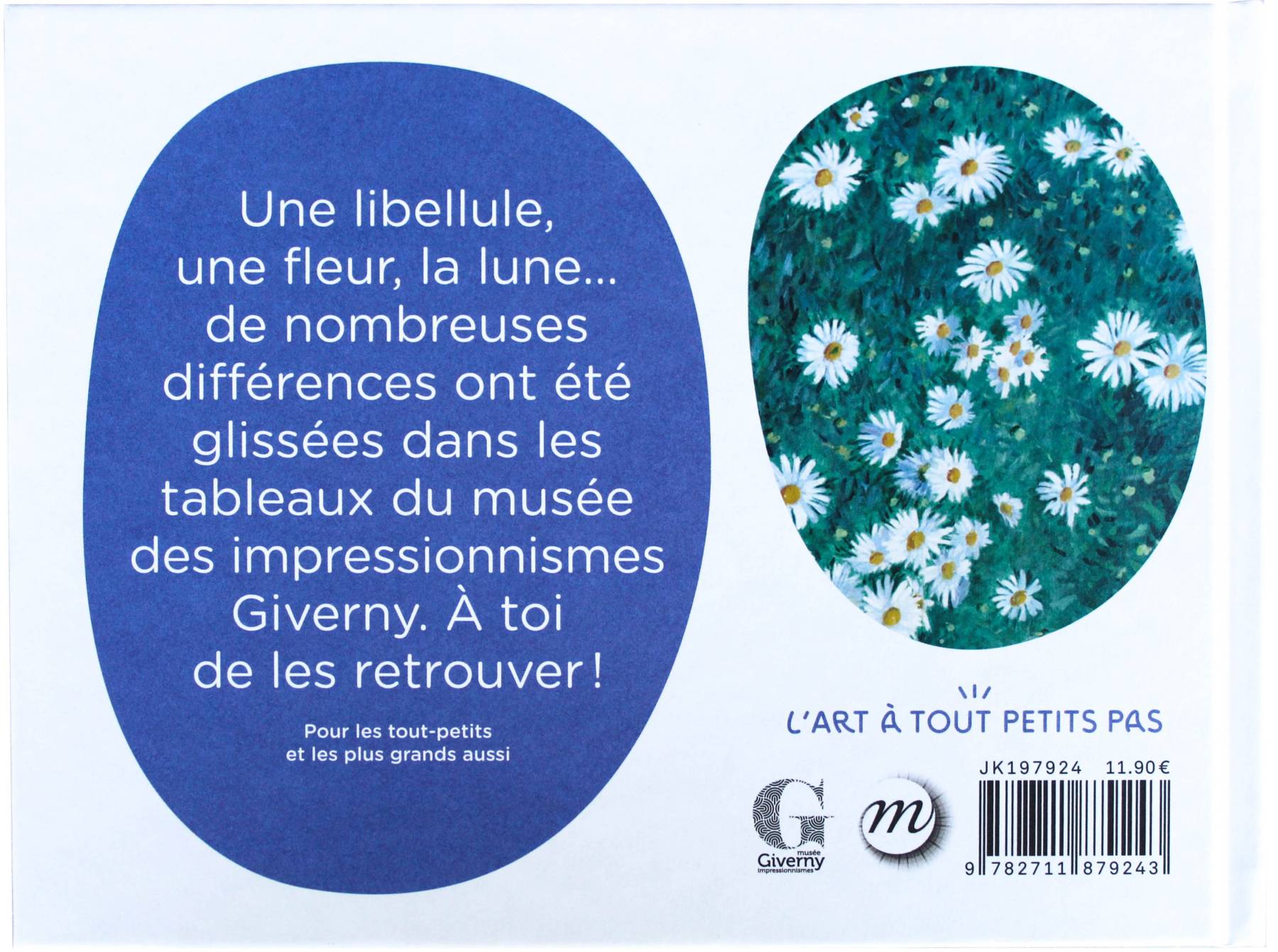 Livre « Je trouve » Musée des Impressionnismes : « Giverny L’art à tout petits pas »