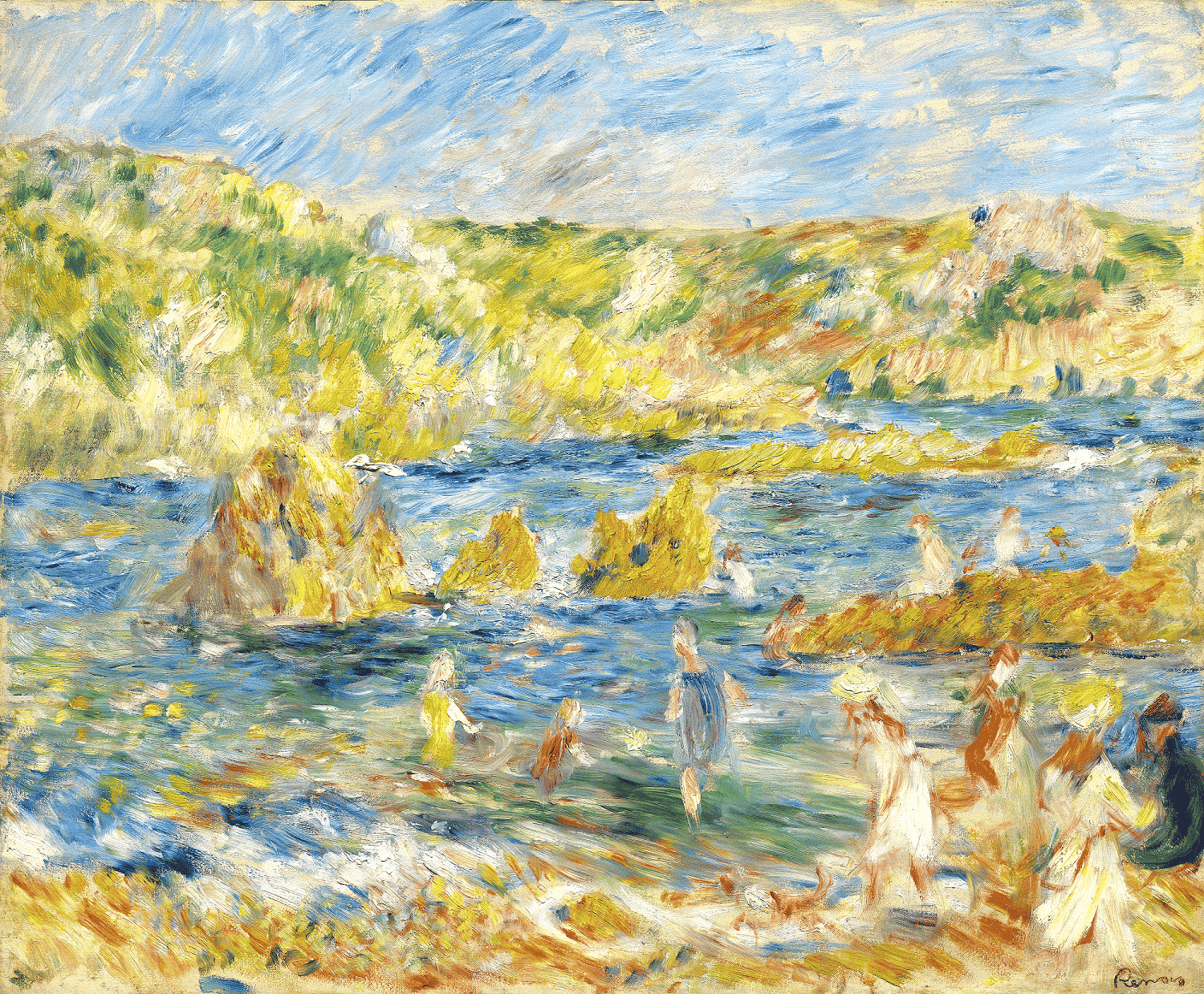 Renoir in Guernsey, 1883 exhibition museum Giverny