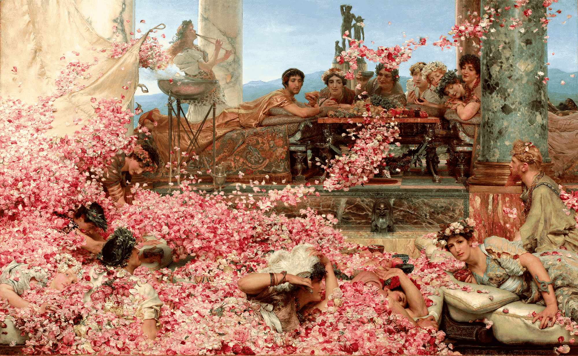Les Roses d'Héliogabale, Flower Power exposition musée des impressionnismes Giverny