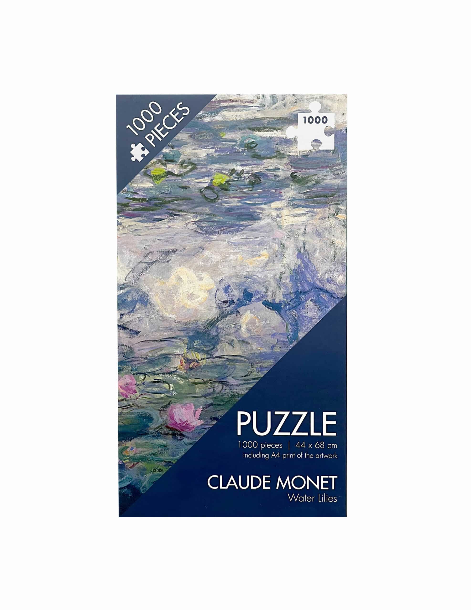 Puzzle 1000 pièces Claude Monet Nymphéas — Musée Giverny