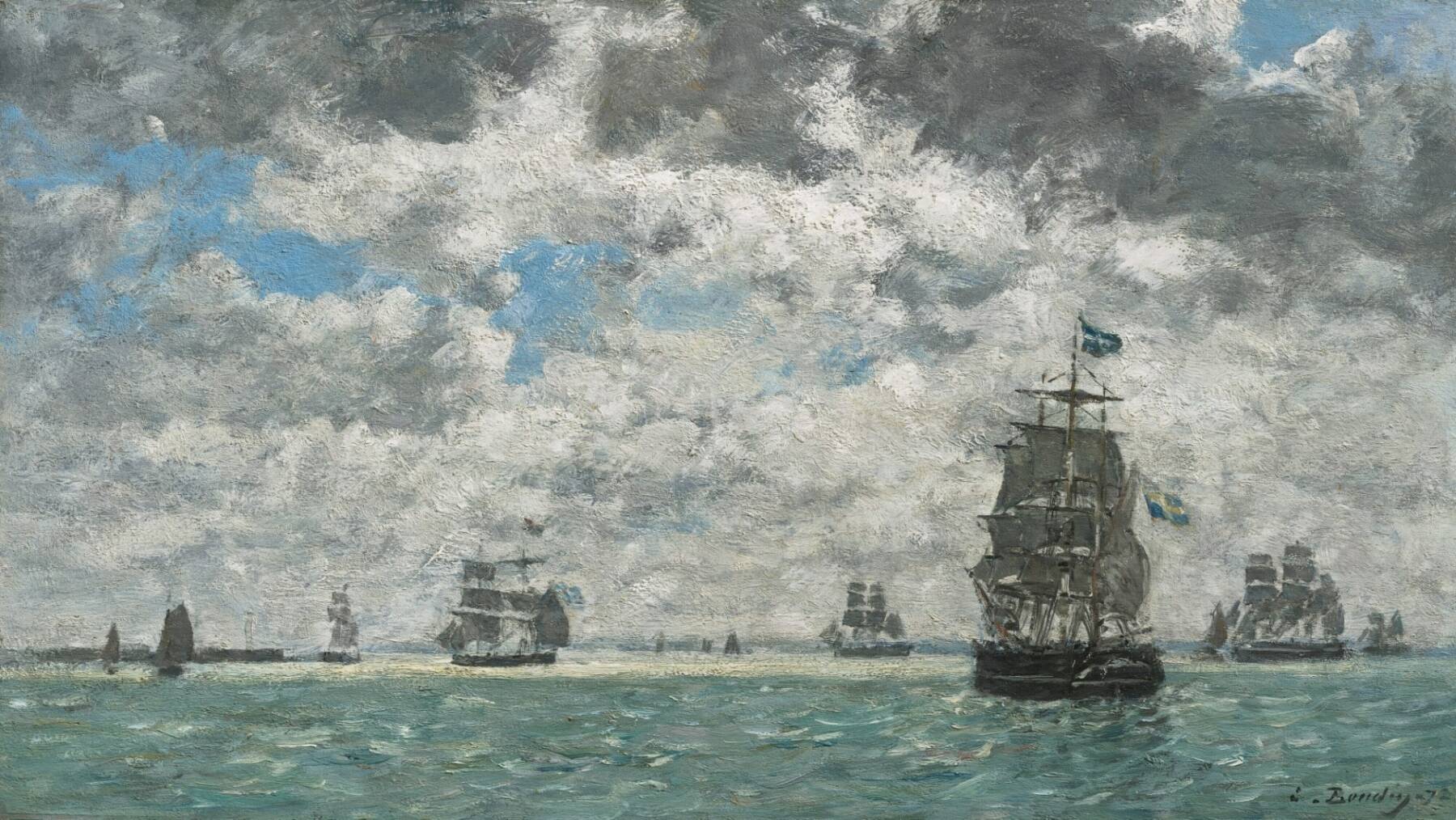 Un Trois-mâts pour Giverny - Campagne de financement participatif Eugène Boudin Musée des impressionnismes Giverny